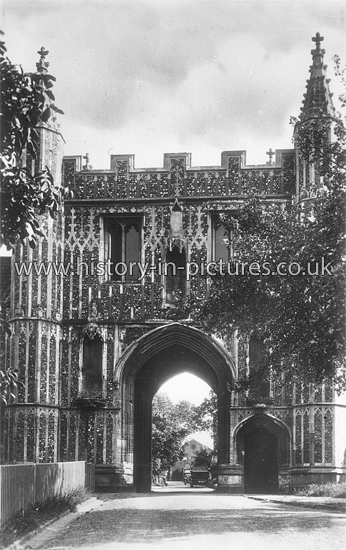 St John's Abbey Gateway, Colchester, Essex. c.1930's